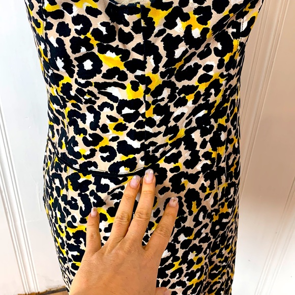 Sexy ANNE KLEIN leopard mini dress - Picture 5 of 8